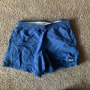 Blue Patagonia Baggies 5” XS